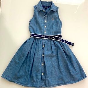 Polo Ralph Lauren Girls Dress Size 7